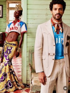Stella Jean collection L'Haitiana maillot haïtien 2026